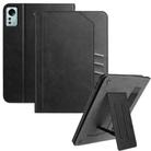 For Xiaomi Pad 5 Pro 12.4 Multifunctional Wristband Leather Tablet Case(Black) - 1