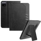 For Xiaomi Pad 6 / 6 Pro 11 Multifunctional Wristband Leather Tablet Case(Black) - 1
