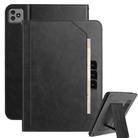 For Itel Vista Tab 30 Multifunctional Wristband Leather Tablet Case(Black) - 1