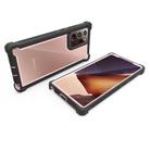 For Samsung Galaxy Note20 Ultra Four-corner Shockproof All-inclusive Transparent Space Protective Case(Rose Gold) - 3