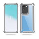 For Samsung Galaxy S20 Four-corner Shockproof All-inclusive Transparent Space Protective Case(Grey) - 2