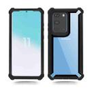 For Samsung Galaxy S20 Plus Four-corner Shockproof All-inclusive Transparent Space Protective Case(Black) - 2