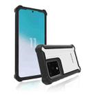 For Samsung Galaxy S20 Plus Four-corner Shockproof All-inclusive Transparent Space Protective Case(Black) - 3