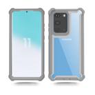 For Samsung Galaxy S20 Plus Four-corner Shockproof All-inclusive Transparent Space Protective Case(Grey) - 2