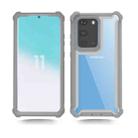 For Samsung Galaxy S20 Ultra Four-corner Shockproof All-inclusive Transparent Space Protective Case(Grey) - 1