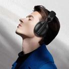 Borofone BO30 Magic Light Head-mounted Bluetooth 5.4 Wireless Headphones with Microphone(Black) - 3