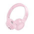 Borofone BO32 Show Head-mounted Bluetooth 5.4 Wireless Headphones(Pink) - 1