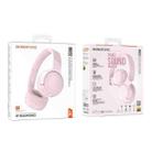Borofone BO32 Show Head-mounted Bluetooth 5.4 Wireless Headphones(Pink) - 2