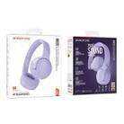 Borofone BO32 Show Head-mounted Bluetooth 5.4 Wireless Headphones(Purple) - 2