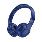 Borofone BO32 Show Head-mounted Bluetooth 5.4 Wireless Headphones(Blue) - 1