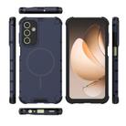 For Samsung Galaxy A15 4G / 5G Grating Solid Color MagSafe Magnetic Phone Case(Dark Blue) - 3