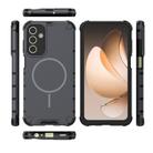 For Samsung Galaxy A15 4G / 5G Grating Solid Color MagSafe Magnetic Phone Case(Dark Grey) - 3