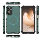 For Samsung Galaxy A15 4G / 5G Grating Solid Color MagSafe Magnetic Phone Case(Green) - 3