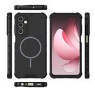 For Samsung Galaxy A25 4G / 5G Grating Solid Color MagSafe Magnetic Phone Case(Black) - 3