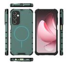 For Samsung Galaxy A25 4G / 5G Grating Solid Color MagSafe Magnetic Phone Case(Green) - 3