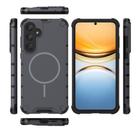 For Samsung Galaxy A55 5G Grating Solid Color MagSafe Magnetic Phone Case(Dark Grey) - 3