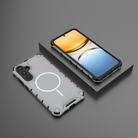 For Samsung Galaxy A55 5G Grating Solid Color MagSafe Magnetic Phone Case(Light Grey) - 2