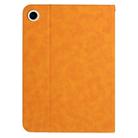 For Samsung Galaxy Tab A9 Multifunctional Wristband Leather Tablet Case(Yellow) - 3