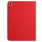 For Samsung Galaxy Tab S6 Lite 10.4 Multifunctional Wristband Leather Tablet Case(Red) - 3