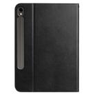 For Samsung Galaxy Tab S10 / S10 FE Multifunctional Wristband Leather Tablet Case(Black) - 3