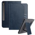 For Samsung Galaxy Tab S10 / S10 FE Multifunctional Wristband Leather Tablet Case(Dark Blue) - 1