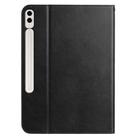 For Samsung Galaxy Tab S10+ / S9+ Multifunctional Wristband Leather Tablet Case(Black) - 3