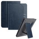 For Samsung Galaxy Tab Active5 2024 Multifunctional Wristband Leather Tablet Case(Dark Blue) - 1