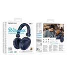 Borofone BO33 Melody Head-mounted Bluetooth 5.4 Wireless Headphones(Blue) - 3