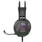 Borofone BO105 Thunder Wired Head-mounted Gaming Headphones(Black) - 3