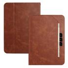 7-8 inch Multifunctional Wristband Leather Tablet Case(Brown) - 1