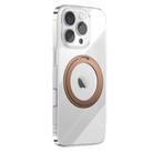 For iPhone 16 Pro Max JOYROOM JR-16JL6 Ultra-Thin Magnetic Phone Case with 360 Rotatable Ring(Gold) - 1