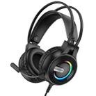 Borofone BO111 Eminent Wired Head-mounted Gaming Headphones(Black) - 1