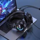 Borofone BO111 Eminent Wired Head-mounted Gaming Headphones(Black) - 3