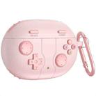 For Beats Studio Buds+ Retro Game Console Style Silicone Earbuds Case(Pink) - 1