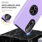 For Samsung Galaxy S25 Edge 5G PC + TPU Magnetic Phone Case with Invisible Ring Holder(Purple) - 3