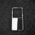 For Motorola Razr 60 Ultra Transparent High-definition Two-stage PC Phone Case - 2