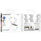 Borofone FQ11 Sound TWS Wireless BT Headset Earbuds(White) - 3