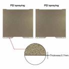 3D Printer Build Plate Spring Steel Sheet For Bambu Lab H2D, Style:Double-sided PEI Coating - 3
