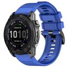 For Garmin 22mm Official Quick Release Silicone Watch Band(Royal Blue) - 1