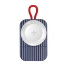 ROCK W26 Portable Magnetic Wireless Charger for Apple Watch Type-C Interface(Blue) - 2