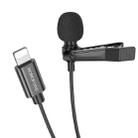 Borofone BFK11 Elegant 8 Pin Lavalier Digital Microphone(Black) - 2