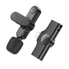 Borofone BFK12 Trophy 8 Pin Lavalier Wireless Digital Microphone(Black) - 2