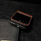 For Motorola Razr 50 / 60 Crazy Horse Texture PU Phone Case(Red) - 3