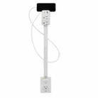 US Plug Power Outlet Extender Power Socket Extension Tool With USB / Type-C Fast Charging(White) - 2