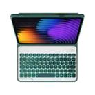 For Xiaomi Pad 7 / Pad 7 Pro 11.2 PXD-MI7 Backlight Voltage Keyboard Leather Tablet Case(Dark Green) - 3