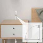 US Plug Rotatable 180 Degrees Power Outlet Extender Power Socket Extension Tool(White) - 3