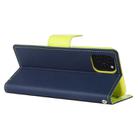 For iPhone 12 / 12 Pro GOOSPERY FANCY DIARY Cross Pattern Horizontal Flip Leather Case with Holder & Card Slots & Wallet(Navy Blue) - 3