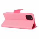 For iPhone 12 Pro Max GOOSPERY FANCY DIARY Cross Pattern Horizontal Flip Leather Case with Holder & Card Slots & Wallet(Pink) - 3