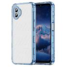 For Samsung Galaxy XCover7 Pro PC Hybrid TPU Airbag Shockproof Phone Case(Transparent Blue) - 1