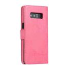 For Samsung Galaxy Note8 Retro 2 in 1 Detachable Magnetic Horizontal Flip TPU + PU Leather Case with Holder & Card Slots & Photo Frame & Wallet(Pink) - 3